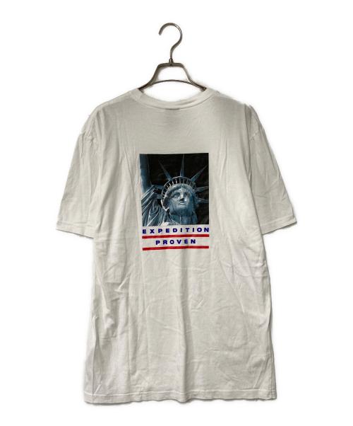 SUPREME（シュプリーム）SUPREME (シュプリーム) THE NORTH FACE (ザ ノース フェイス) Statue of Liverty Tee ホワイト サイズ:ASIA Lの古着・服飾アイテム