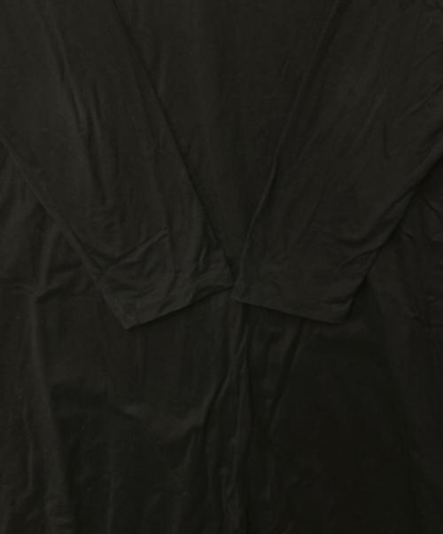 mizuiro-ind（ミズイロインド）mizuiro-ind (ミズイロインド) カットソーワンピース ブラック サイズ:表記無しの古着・服飾アイテム