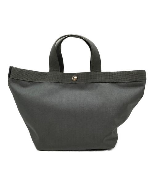 Herve Chapelier（エルベシャプリエ）Herve Chapelier (エルベシャプリエ) シルバーラメ コーデュラナイロン トートバッグ グレーの古着・服飾アイテム
