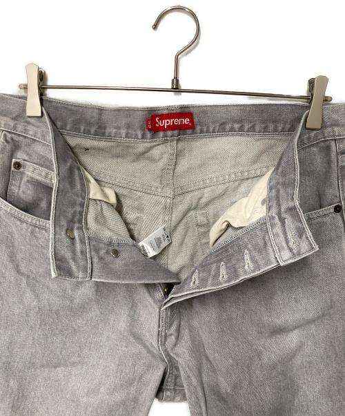 SUPREME（シュプリーム）Supreme (シュプリーム) Slim デニムパンツ グレー サイズ:32の古着・服飾アイテム