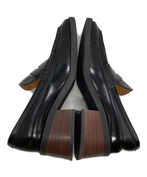 TOD'S（トッズ）TOD'S (トッズ) 厚底スクエアトゥローファー ブラック サイズ:36 1/2の古着・服飾アイテム
