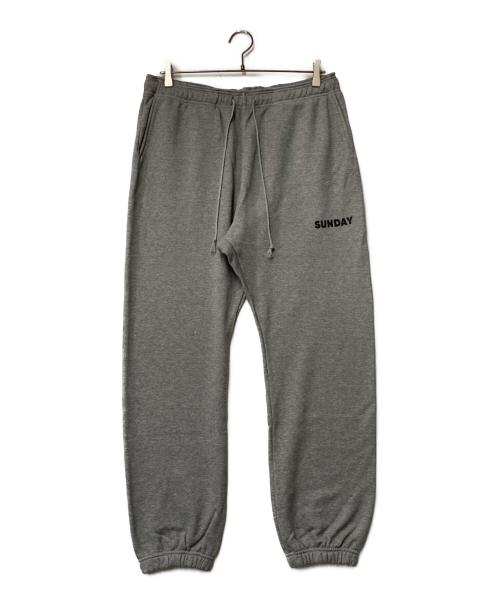 journal standard luxe（ジャーナルスタンダード ラックス）journal standard luxe (ジャーナルスタンダード ラックス) SUNDAYスウェットパンツ グレー サイズ:Ｍの古着・服飾アイテム