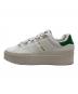 adidas Originals (アディダスオリジナル) STAN SMITH BONEGA グリーン×ホワイト サイズ:US7/UK5.5/FR38.5/JP240/CHN230：7000円