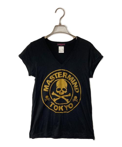Mastermind JAPAN（マスターマインド ジャパン）Mastermind JAPAN (マスターマインド ジャパン) スカルプリントTシャツ ブラックの古着・服飾アイテム