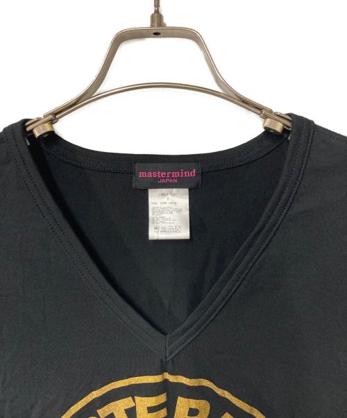 Mastermind JAPAN（マスターマインド ジャパン）Mastermind JAPAN (マスターマインド ジャパン) スカルプリントTシャツ ブラックの古着・服飾アイテム