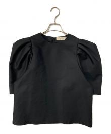 Heve（ヘイヴ）の古着「Puff Shoulder Tops」｜ブラック