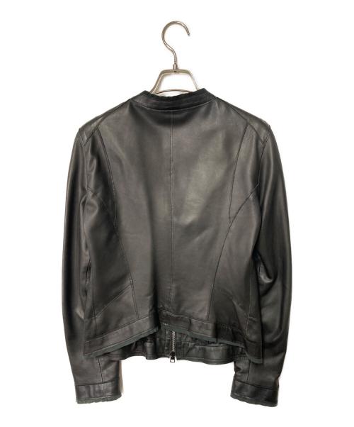 DELAN（デラン）DELAN (デラン) レザージャケット ブラック サイズ:40の古着・服飾アイテム