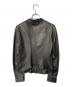 DELAN (デラン) レザージャケット ブラック サイズ:40：15000円
