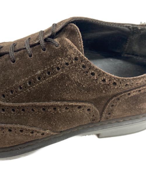 LARDINI（ラルディーニ）LARDINI (ラルディーニ) スエード ウィングチップシューズ ブラウン サイズ:7の古着・服飾アイテム