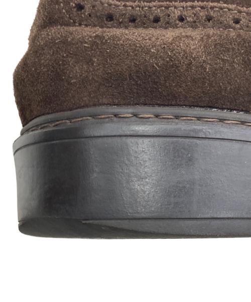 LARDINI（ラルディーニ）LARDINI (ラルディーニ) スエード ウィングチップシューズ ブラウン サイズ:7の古着・服飾アイテム