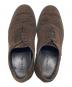 中古・古着 LARDINI (ラルディーニ) スエード ウィングチップシューズ ブラウン サイズ:7：5000円