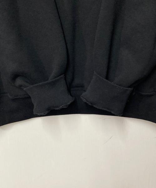ENNOY（エンノイ）ENNOY (エンノイ) ロゴ刺繍プルオーバーパーカー ブラック サイズ:Lの古着・服飾アイテム