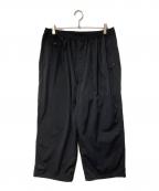 DAIWA PIER39ダイワ ピア39）の古着「TECH WIDE EASY 2P TROUSERS TWILL」｜ブラック