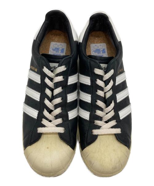 adidas（アディダス）adidas (アディダス) スーパースター II CORE/FTWR/OFFW ブラック サイズ:US8 / UK 7 1/2 / 26cmの古着・服飾アイテム