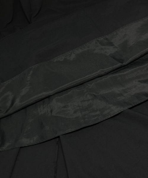 allureville（アルアバイル）allureville (アルアバイル) バイヤスキリカエギャザースカート ブラック サイズ:1の古着・服飾アイテム
