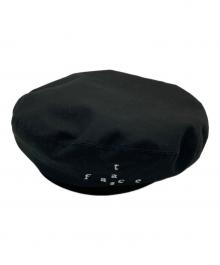 New Era×FACETASM（ニューエラ×ファセッタズム）の古着「ベレー帽」｜ブラック