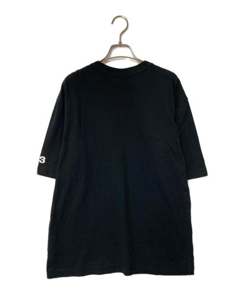 Y-3（ワイスリー）Y-3 (ワイスリー) M DISTRESSED SIGNATURE SS TEE ブラック サイズ:XSの古着・服飾アイテム