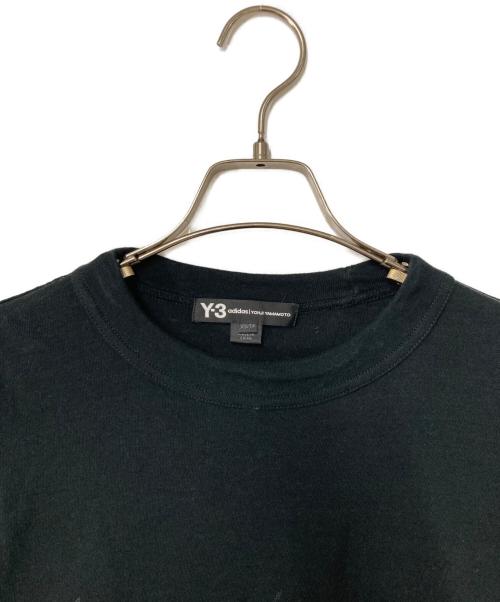 Y-3（ワイスリー）Y-3 (ワイスリー) M DISTRESSED SIGNATURE SS TEE ブラック サイズ:XSの古着・服飾アイテム