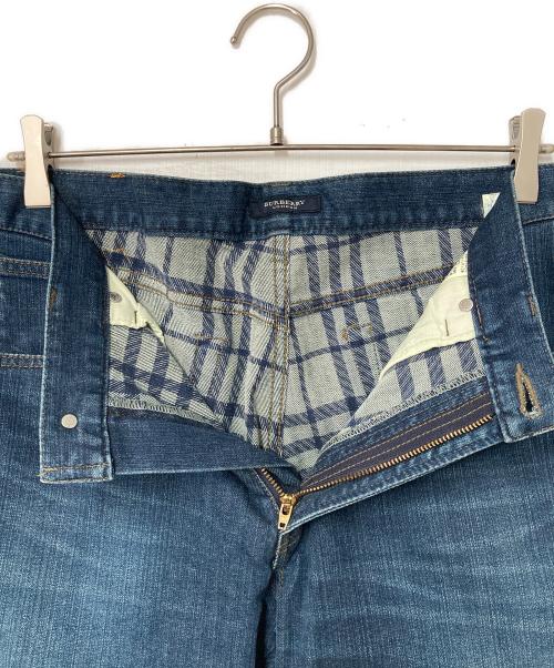 BURBERRY LONDON（バーバリーロンドン）BURBERRY LONDON (バーバリーロンドン) ノバチェックデニムパンツ インディゴ サイズ:35の古着・服飾アイテム