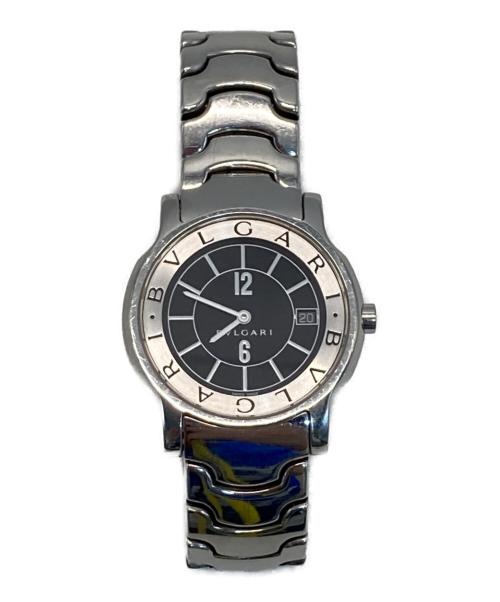 BVLGARI（ブルガリ）BVLGARI (ブルガリ) Solotempo リストウォッチ ブラックの古着・服飾アイテム