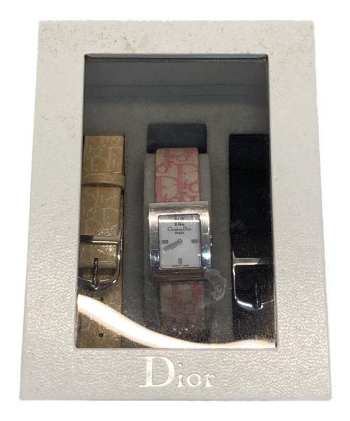 Christian Dior（クリスチャン ディオール）Christian Dior (クリスチャン ディオール) リストウォッチ ホワイトの古着・服飾アイテム