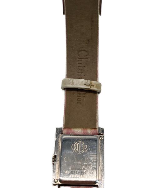 Christian Dior（クリスチャン ディオール）Christian Dior (クリスチャン ディオール) リストウォッチ ホワイトの古着・服飾アイテム