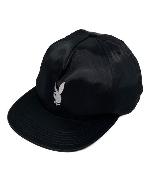 SUPREME（シュプリーム）Supreme (シュプリーム) PLAY BOY (プレイボーイ) STATIN 5-PANEL CAP ブラックの古着・服飾アイテム