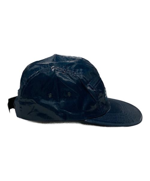 SUPREME（シュプリーム）Supreme (シュプリーム) Coated Linen Camp Cap ネイビーの古着・服飾アイテム
