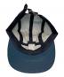 中古・古着 Supreme (シュプリーム) Coated Linen Camp Cap ネイビー：8000円