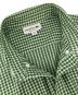 中古・古着 LACOSTE (ラコステ) クールマックスブレンドジャガード半袖ポロシャツ グリーン×ホワイト サイズ:M：4000円