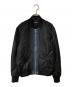 DIESEL（ディーゼル）の古着「デニム切替ブルゾン」｜ブラック×ブルー