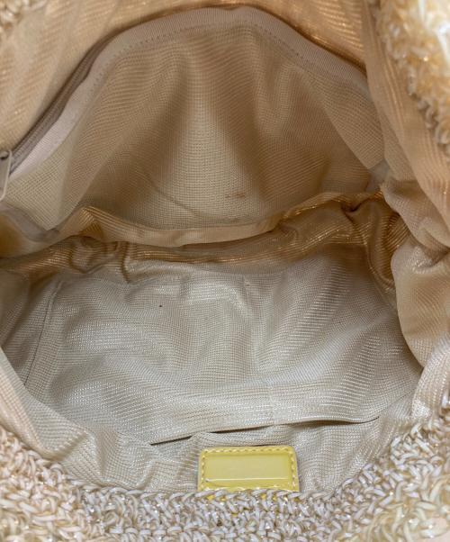 ANTEPRIMA（アンテプリマ）ANTEPRIMA (アンテプリマ) ワイヤーハンドバッグ ベージュの古着・服飾アイテム