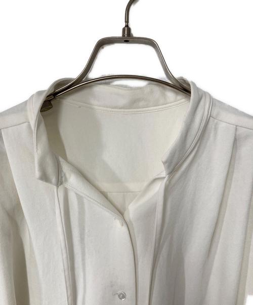 SOEJU（ソージュ）SOEJU (ソージュ) ジョーゼットリボンブラウス ホワイト サイズ:Ｍの古着・服飾アイテム