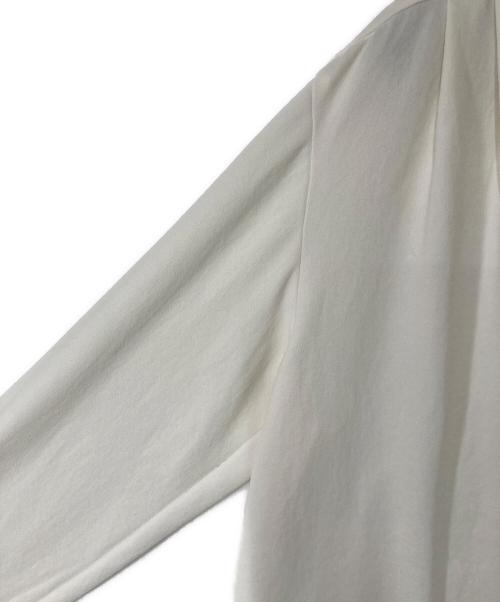 SOEJU（ソージュ）SOEJU (ソージュ) ジョーゼットリボンブラウス ホワイト サイズ:Ｍの古着・服飾アイテム