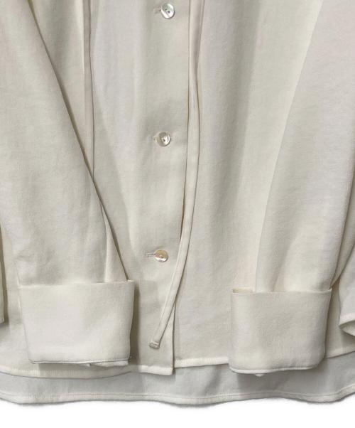 SOEJU（ソージュ）SOEJU (ソージュ) ジョーゼットリボンブラウス ホワイト サイズ:Ｍの古着・服飾アイテム