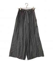 CLOVE（クローブ）の古着「タックデザインテンセルデニムパンツ」｜グレー