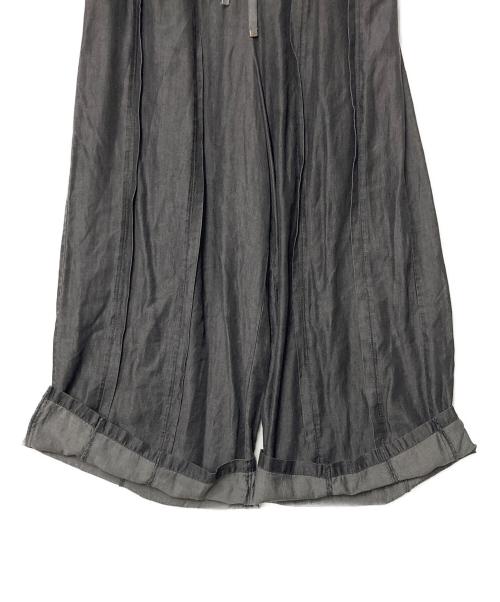 CLOVE（クローブ）CLOVE (クローブ) タックデザインテンセルデニムパンツ グレー サイズ:SIZE 29の古着・服飾アイテム