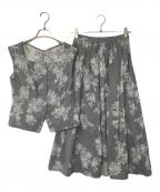 HER LIP TOハーリップトゥ）の古着「Martigues Jacquard Vest Set」｜グレー