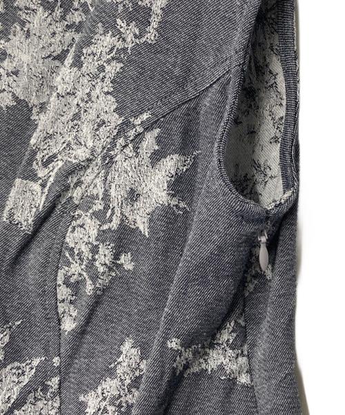 HER LIP TO（ハーリップトゥ）Her lip to (ハーリップトゥ) Martigues Jacquard Vest Set グレー サイズ:Ｍの古着・服飾アイテム