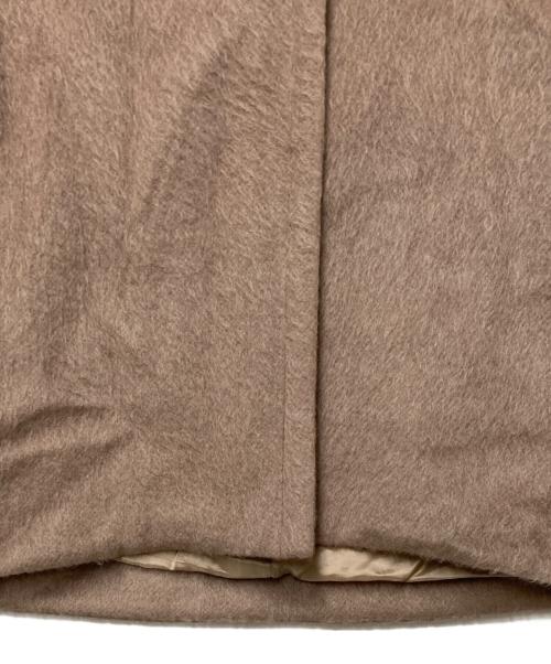 IENA（イエナ）IENA (イエナ) モヘアシャギーハーフコート ブラウン サイズ:36の古着・服飾アイテム