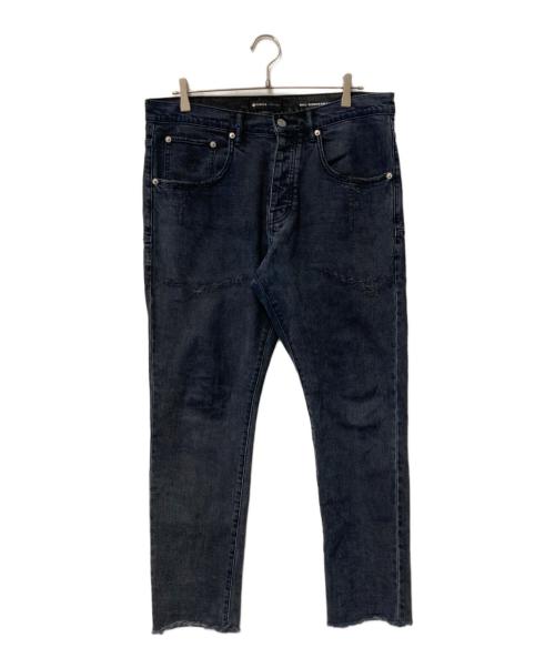 PURPLE BRAND（パープルブランド）PURPLE BRAND (パープルブランド) ダメージ加工スキニーデニムパンツ ブラック サイズ:33の古着・服飾アイテム