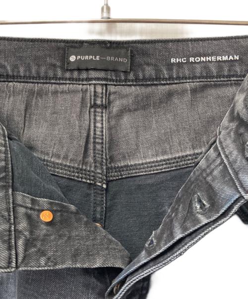 PURPLE BRAND（パープルブランド）PURPLE BRAND (パープルブランド) ダメージ加工スキニーデニムパンツ ブラック サイズ:33の古着・服飾アイテム