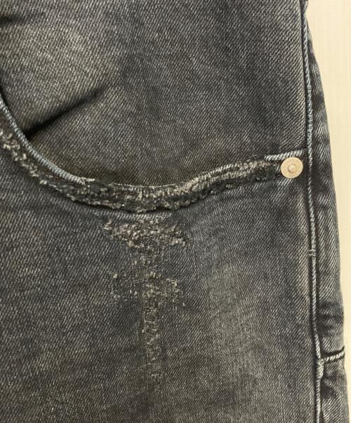 PURPLE BRAND（パープルブランド）PURPLE BRAND (パープルブランド) ダメージ加工スキニーデニムパンツ ブラック サイズ:33の古着・服飾アイテム