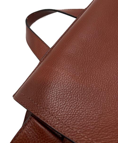 FOSSIL（フォッシル）FOSSIL (フォッシル) レザーリュック ブラウンの古着・服飾アイテム