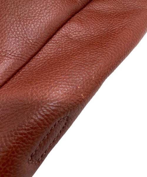 FOSSIL（フォッシル）FOSSIL (フォッシル) レザーリュック ブラウンの古着・服飾アイテム