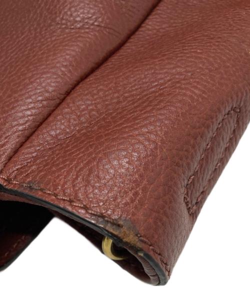 FOSSIL（フォッシル）FOSSIL (フォッシル) レザーリュック ブラウンの古着・服飾アイテム