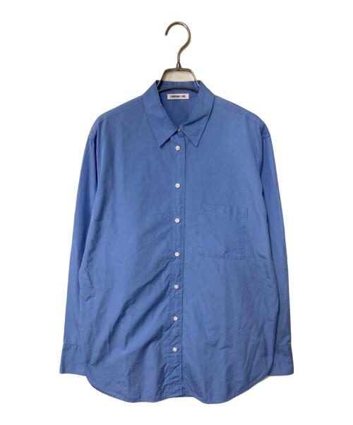 EVERYDAY I LIKE.（エヴリデイ アイ ライク）EVERYDAY I LIKE. (エヴリデイ アイ ライク) Newstandard Shirt ブルー サイズ:FREEの古着・服飾アイテム