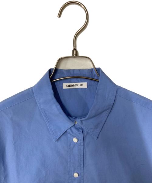 EVERYDAY I LIKE.（エヴリデイ アイ ライク）EVERYDAY I LIKE. (エヴリデイ アイ ライク) Newstandard Shirt ブルー サイズ:FREEの古着・服飾アイテム