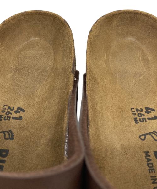 BIRKENSTOCK（ビルケンシュトック）BIRKENSTOCK (ビルケンシュトック) Arizona サンダル ブラウン サイズ:41 / 265 未使用品の古着・服飾アイテム