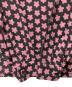 中古・古着 Supreme (シュプリーム) Hooded Flower Flannel Shirt ブラック×ピンク サイズ:Ｍ：7000円